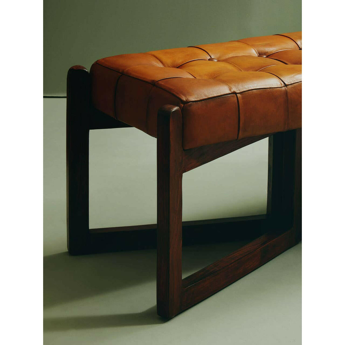 Inca Bench With Triangular Base.