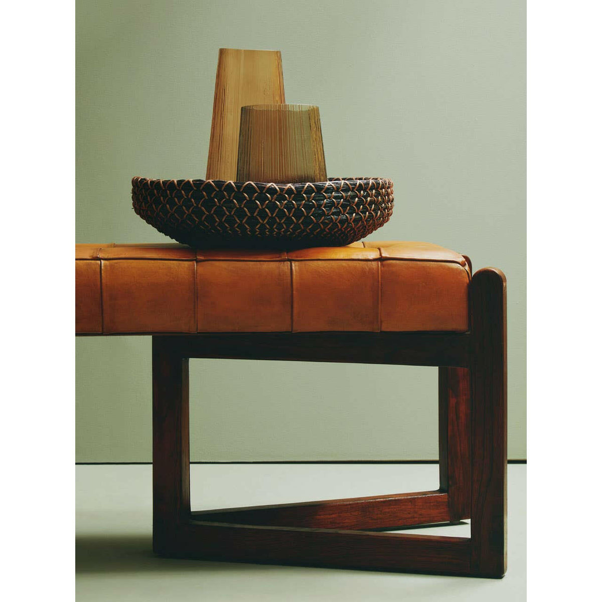 Inca Bench With Triangular Base.