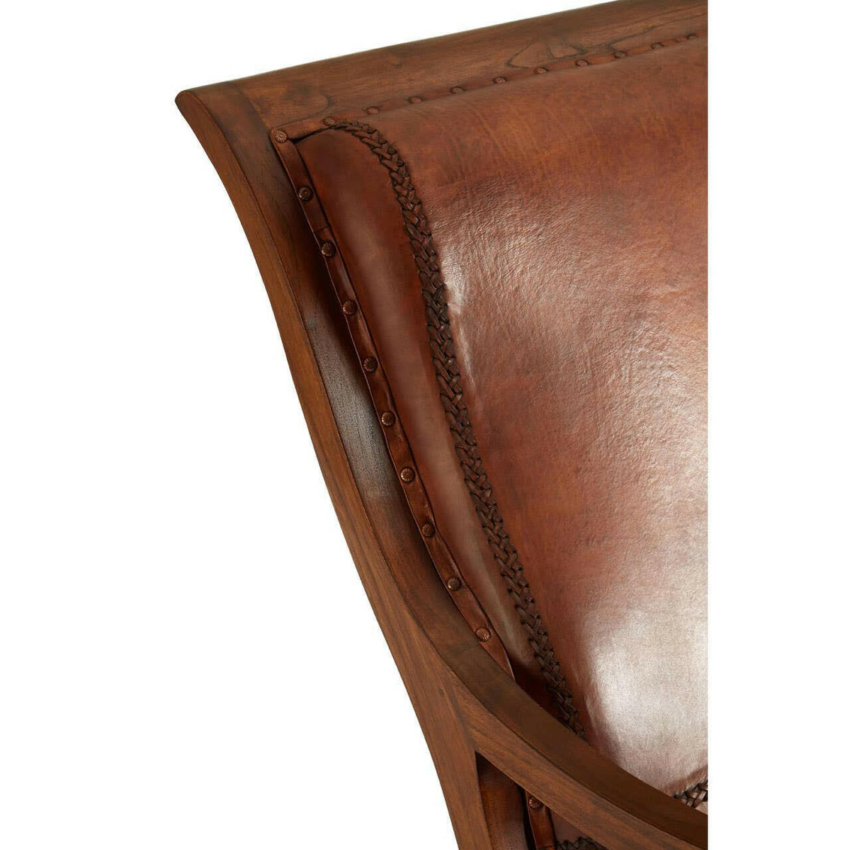 Inca Chair With Footstool.