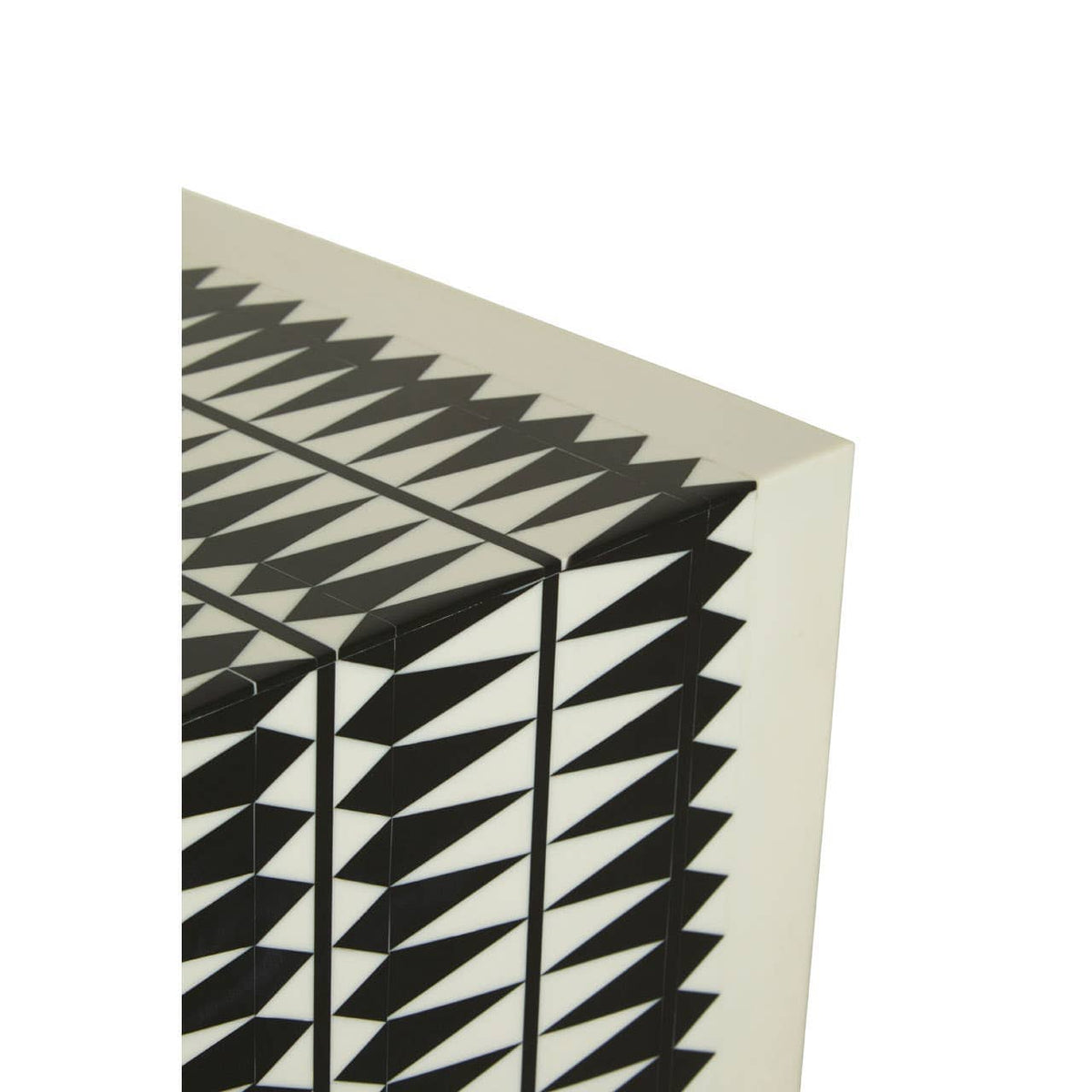 Issey Black / White Stool.