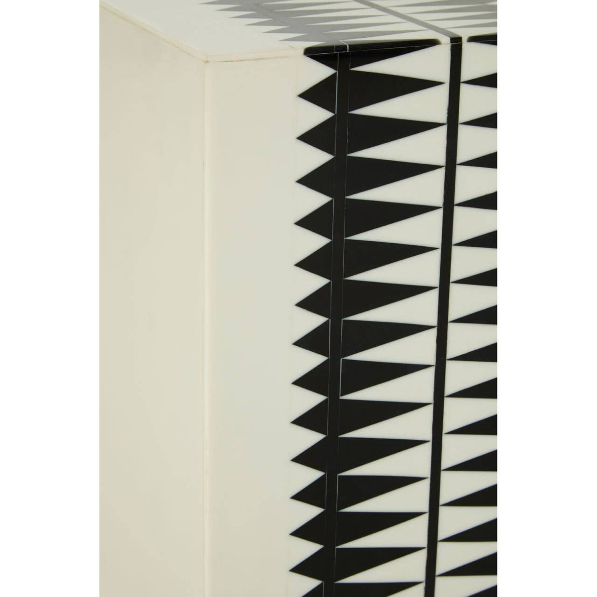 Issey Black / White Stool.