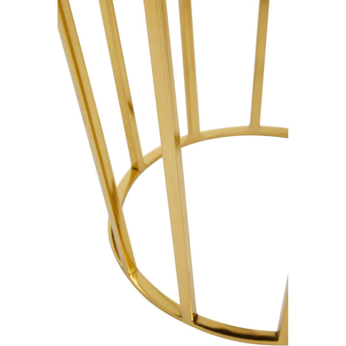 Jaipur Black Velvet And Gold Finish Stool.