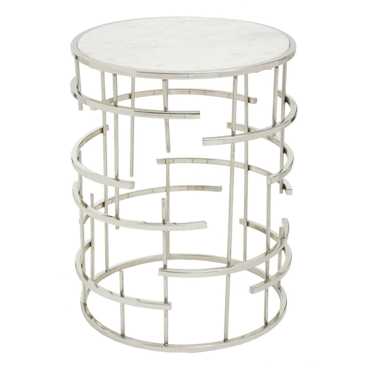 Noosa & Co. Living Jaipur Marble Top Side Table House of Isabella UK