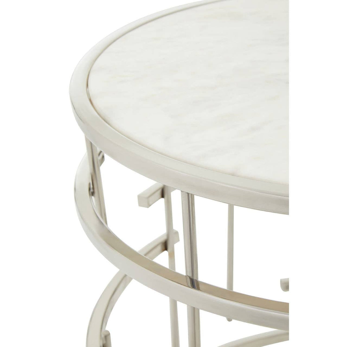 Noosa & Co. Living Jaipur Marble Top Side Table House of Isabella UK