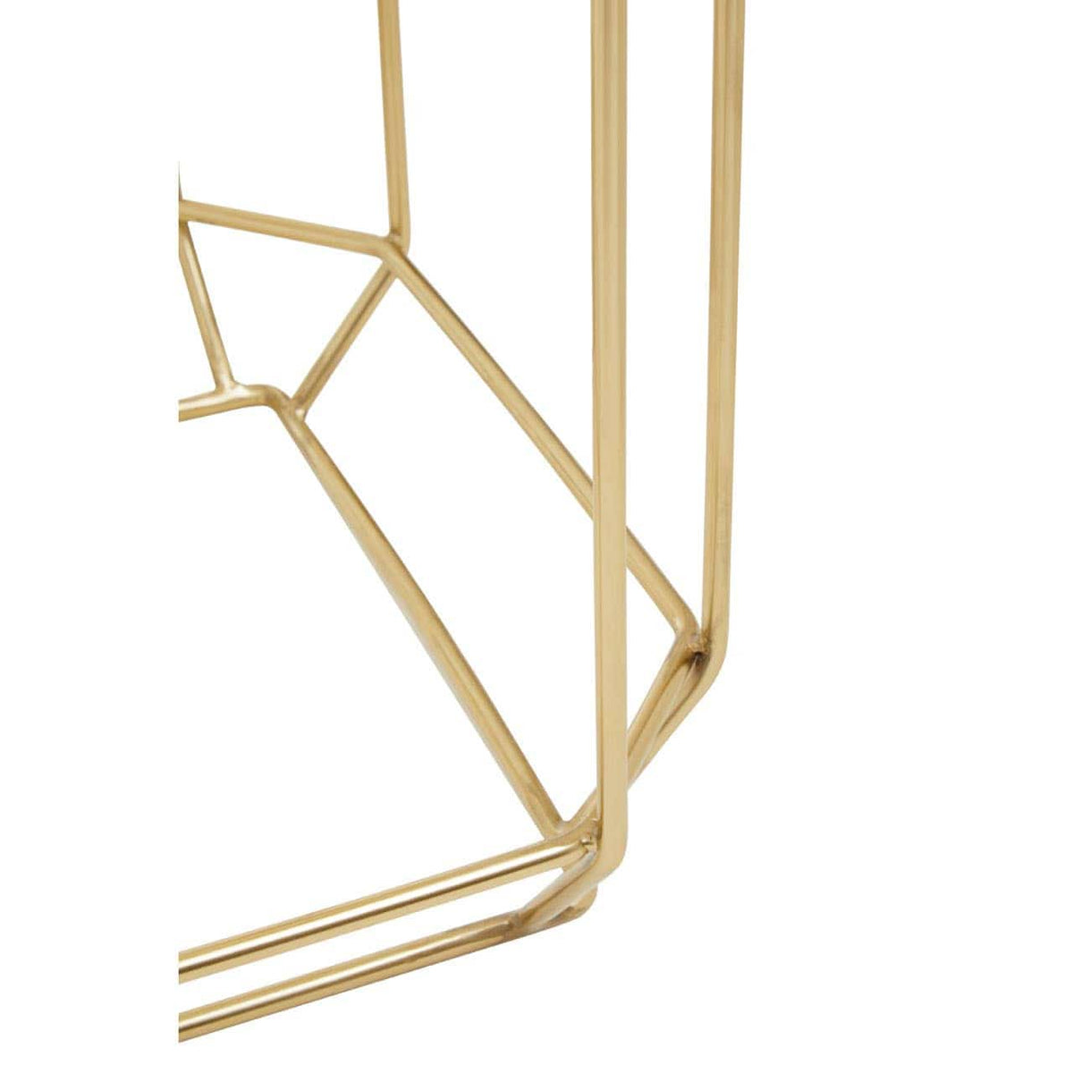 Jaipur White Quartz Side Table.