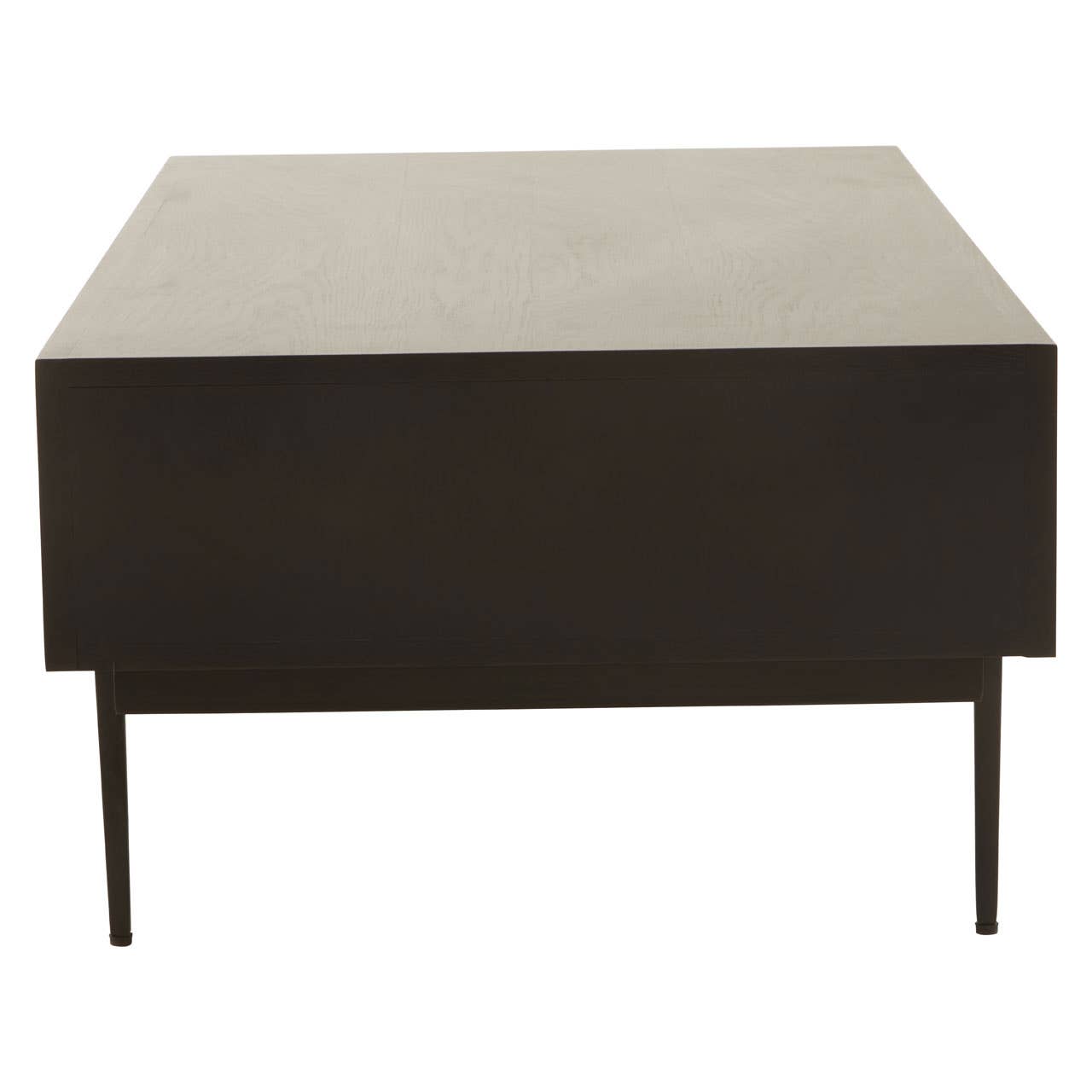 Noosa & Co. Living Jakara Black Finish Wooden Coffee Table House of Isabella UK