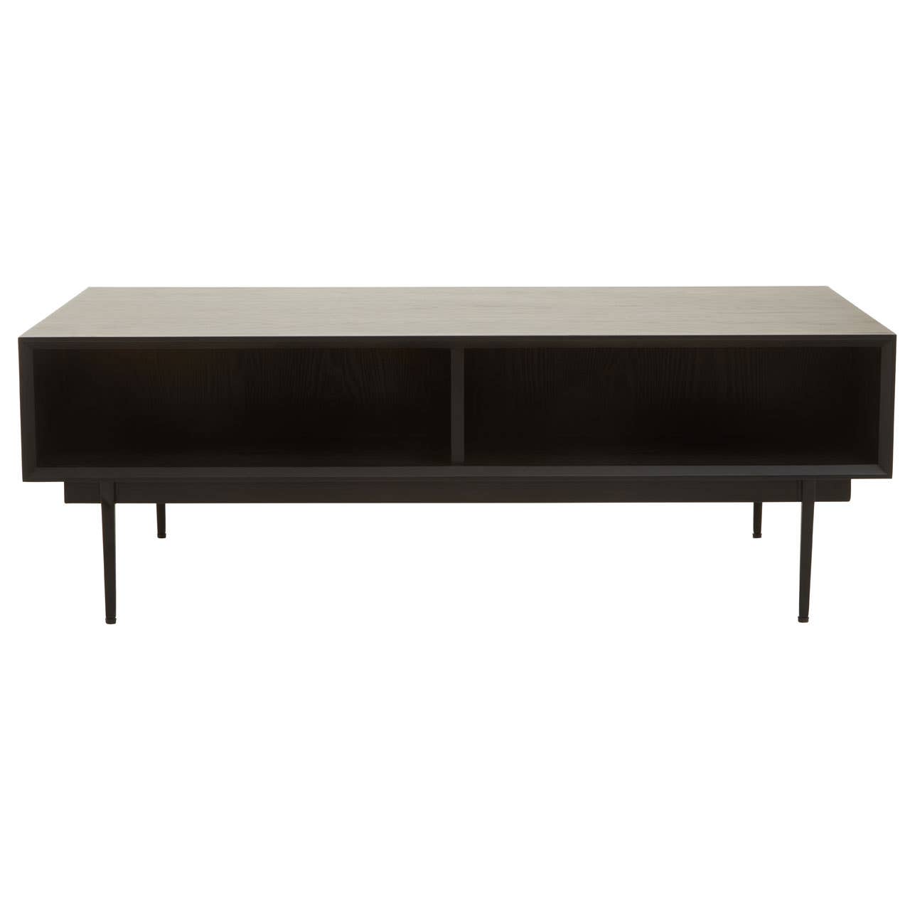 Noosa & Co. Living Jakara Black Finish Wooden Coffee Table House of Isabella UK