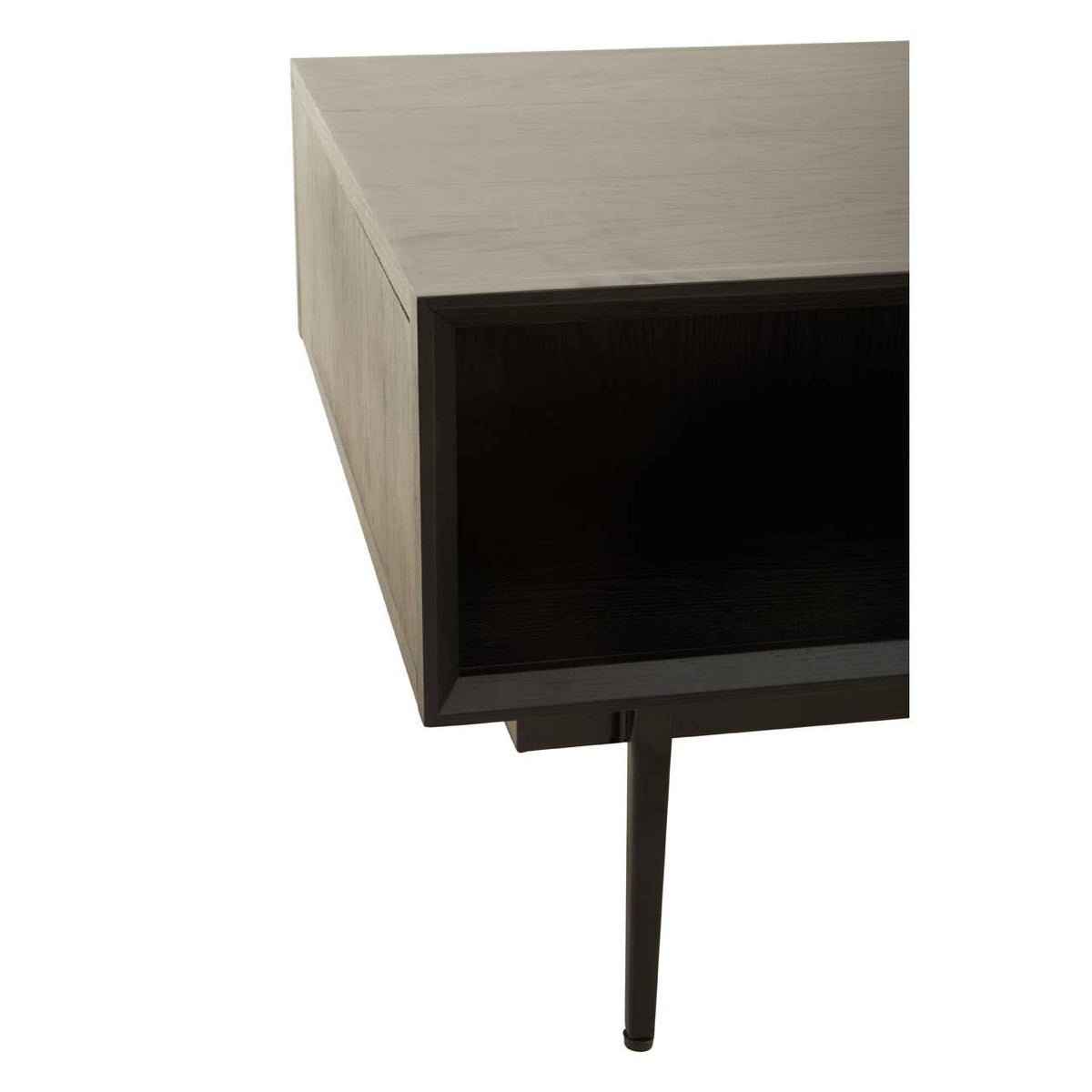 Jakara Black Finish Wooden Coffee Table.