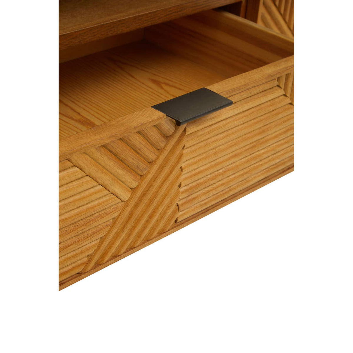 Jakara Natural Finish Wooden Media Unit.