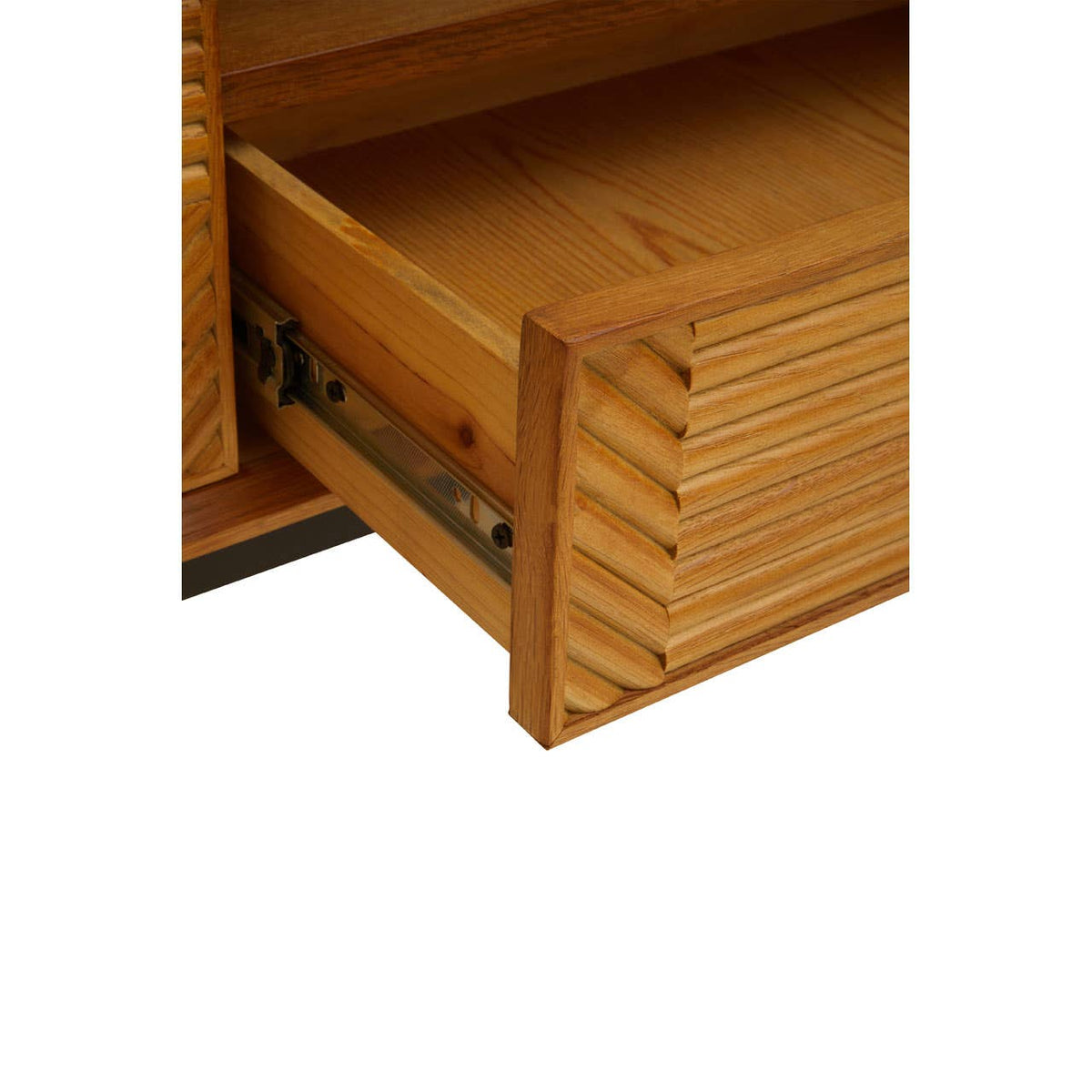 Jakara Natural Finish Wooden Media Unit.