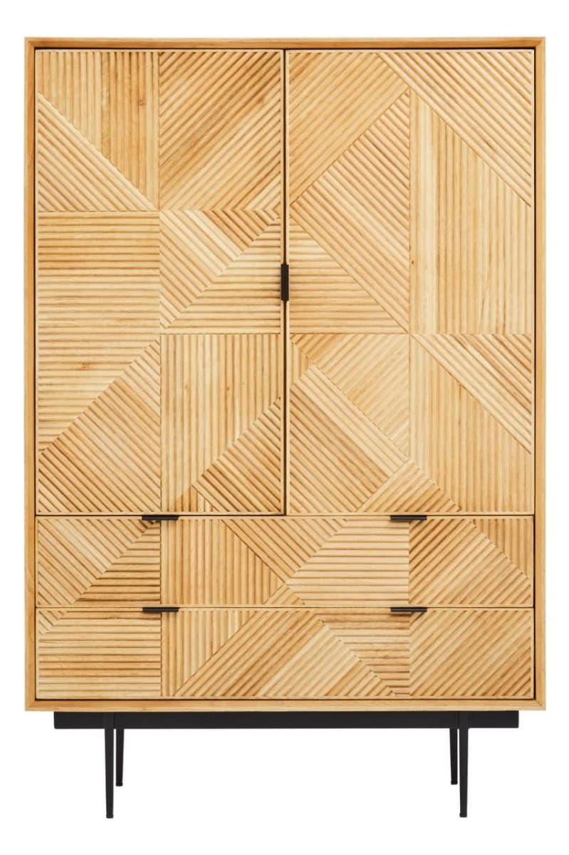 Jakara Natural Wooden Cabinet.