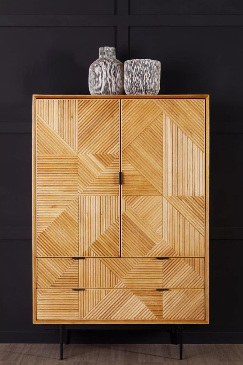 Jakara Natural Wooden Cabinet.