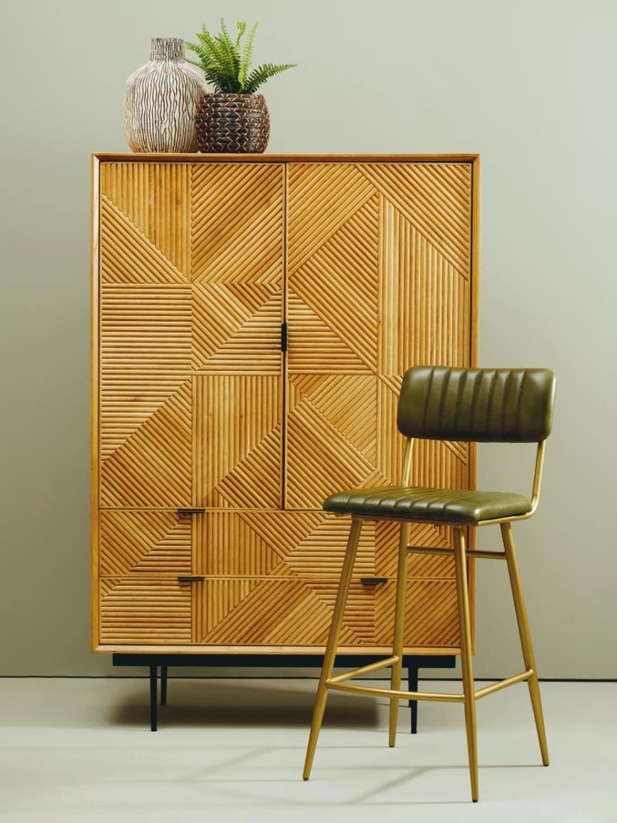 Jakara Natural Wooden Cabinet.