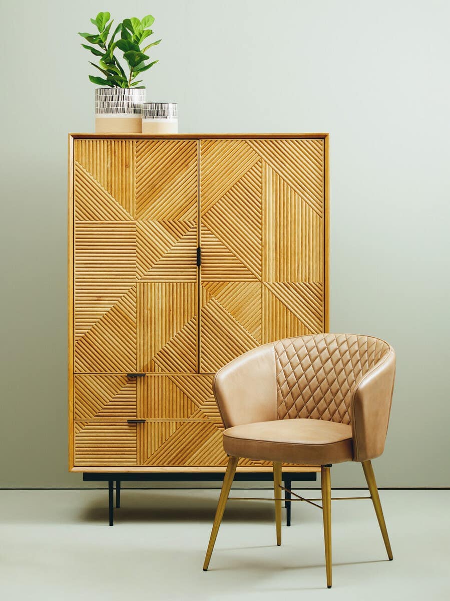 Jakara Natural Wooden Cabinet.
