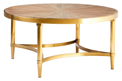 Noosa & Co. Living Jana Coffee Table With Curved Frame House of Isabella UK