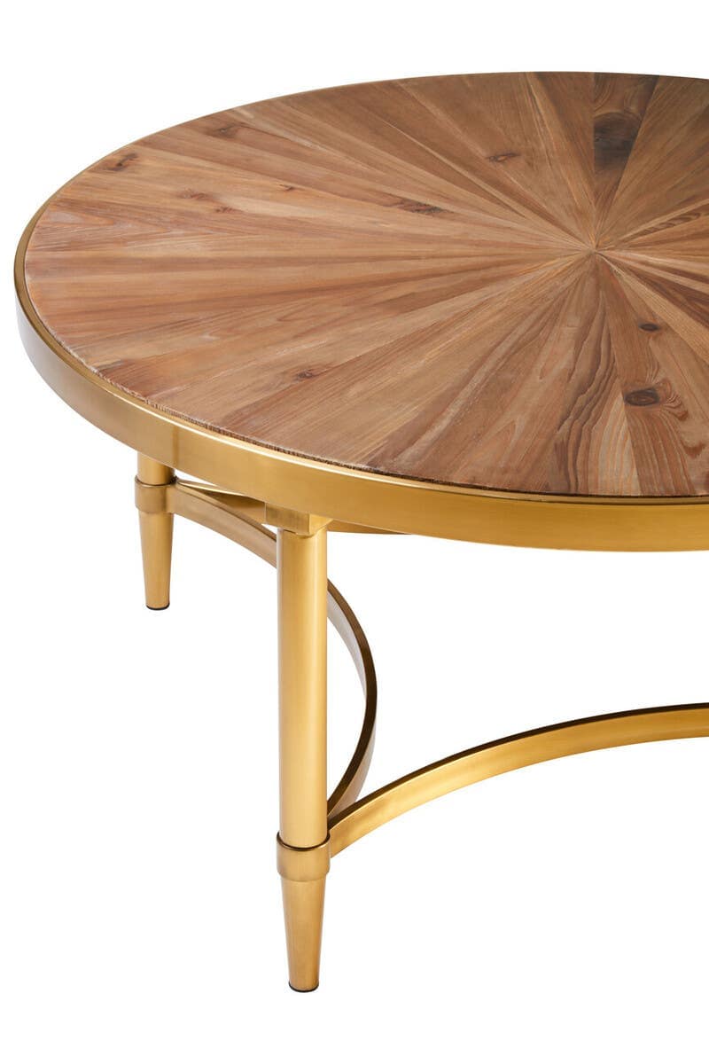 Jana Coffee Table With Curved Frame.
