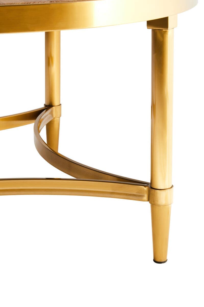 Jana Coffee Table With Curved Frame.