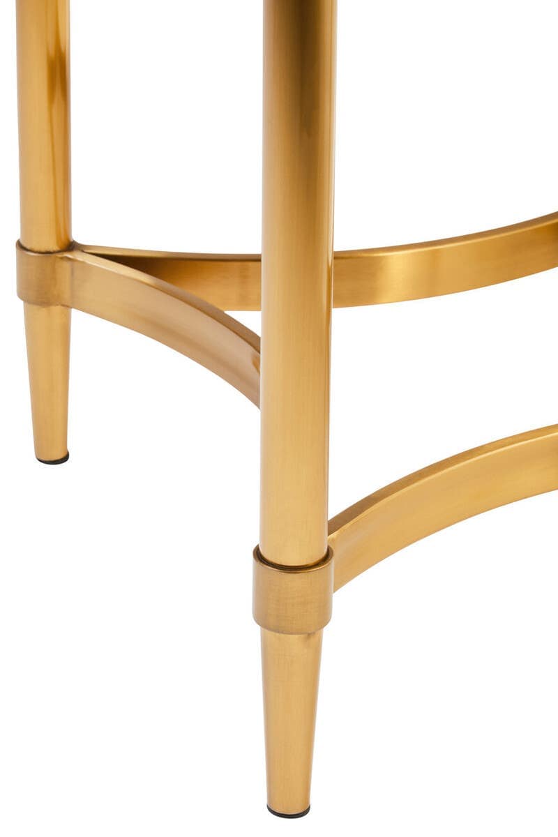 Jana Side Table With Curved Frame.