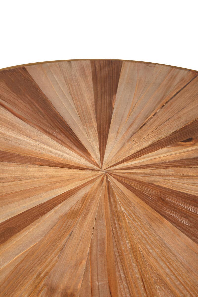 Jana Side Table With Curved Frame.