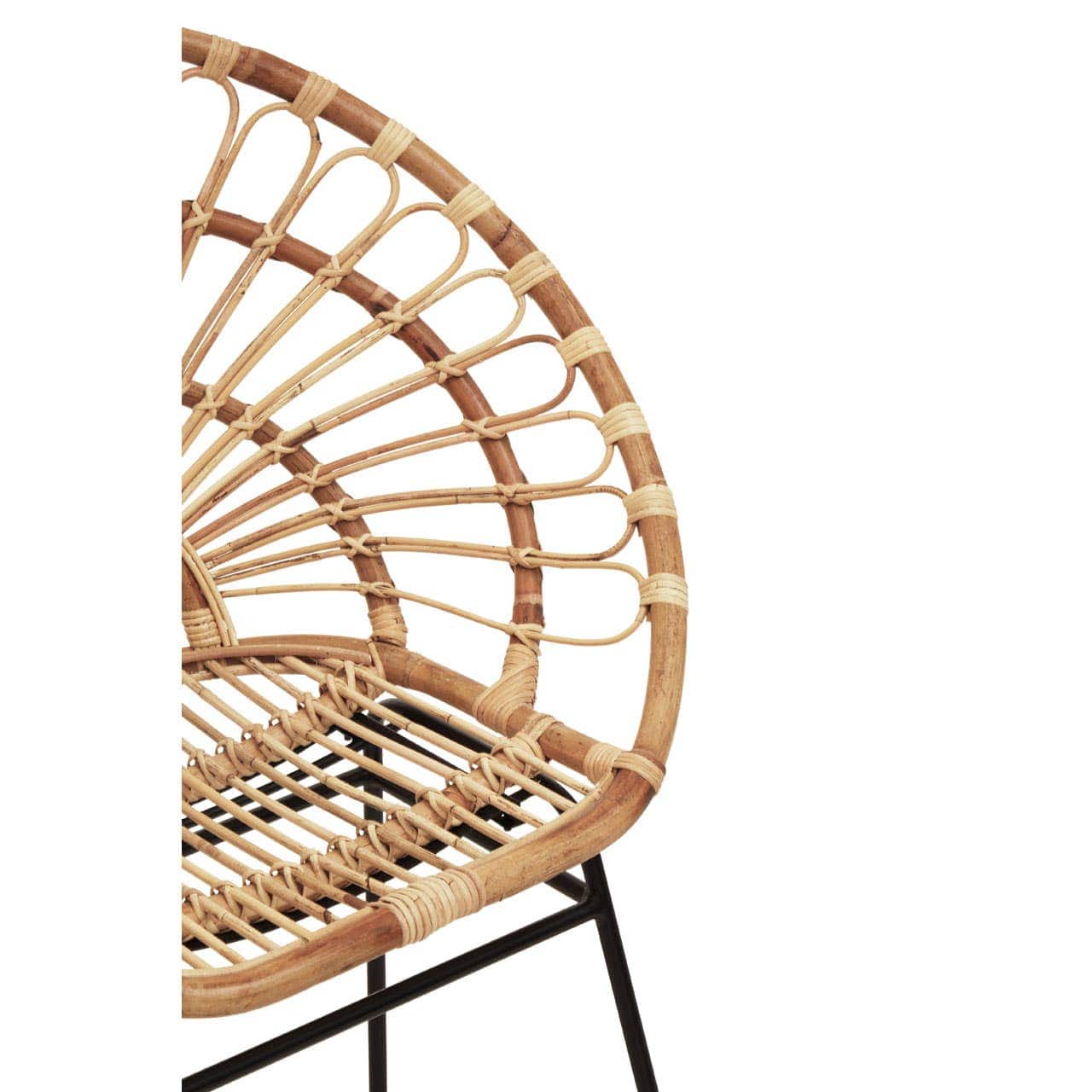 Noosa & Co. Living Java Natural Rattan Sunflower Chair House of Isabella UK