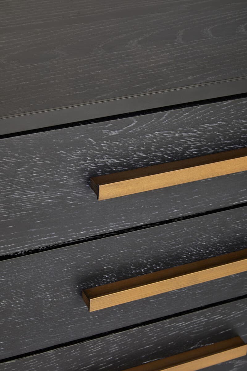 Judd Three Drawer Side Table.