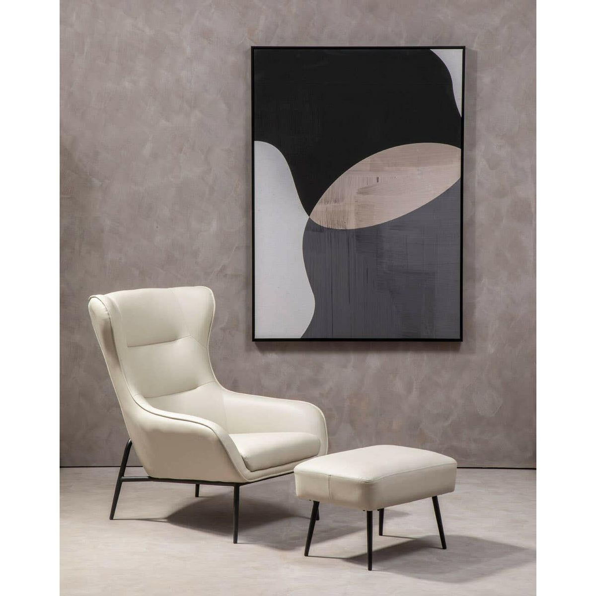 Kaiko Armchair And Footstool.