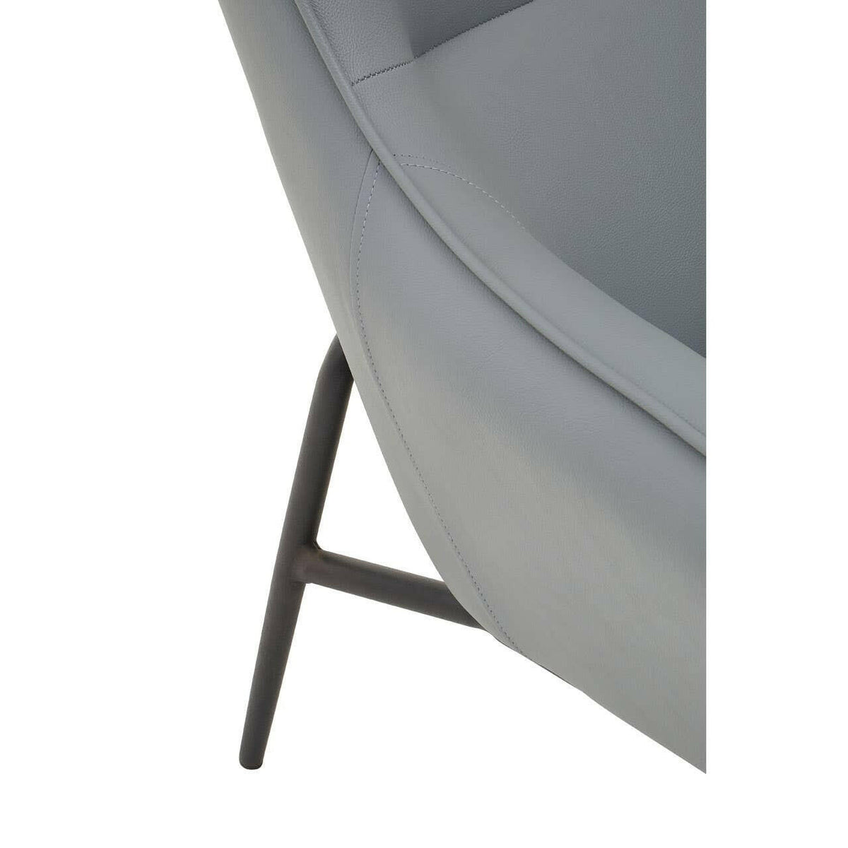 Kaiko Grey Armchair And Footstool.