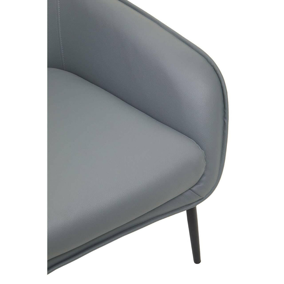 Kaiko Grey Armchair And Footstool.