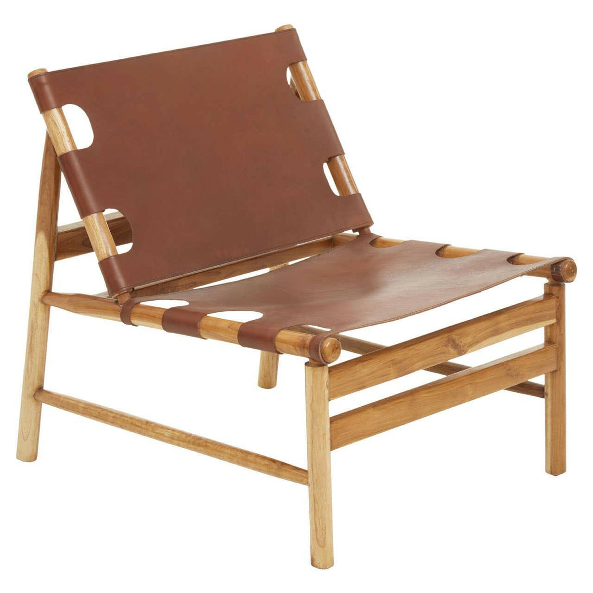 Kendari Antique Leather Chair.