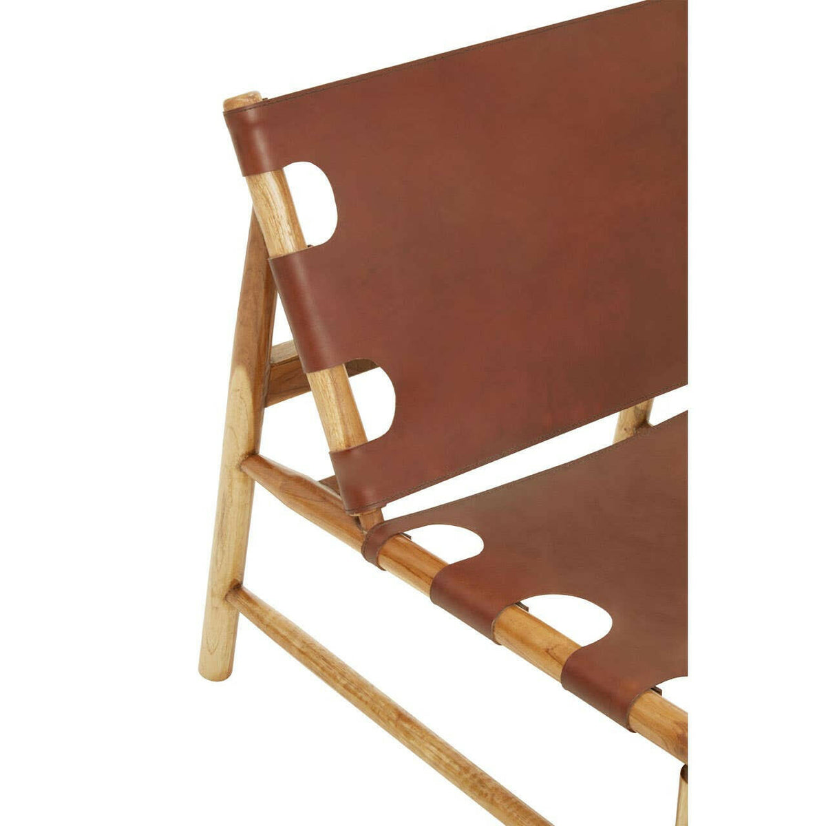 Kendari Antique Leather Chair.