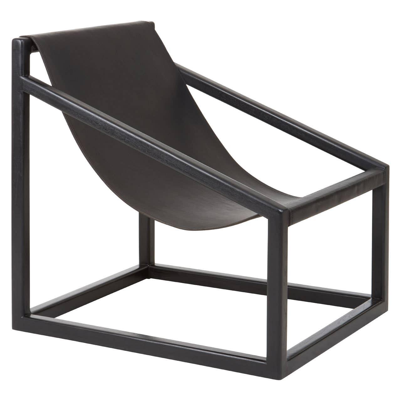 Noosa & Co. Living Kendari Black Cubic Frame Chair House of Isabella UK