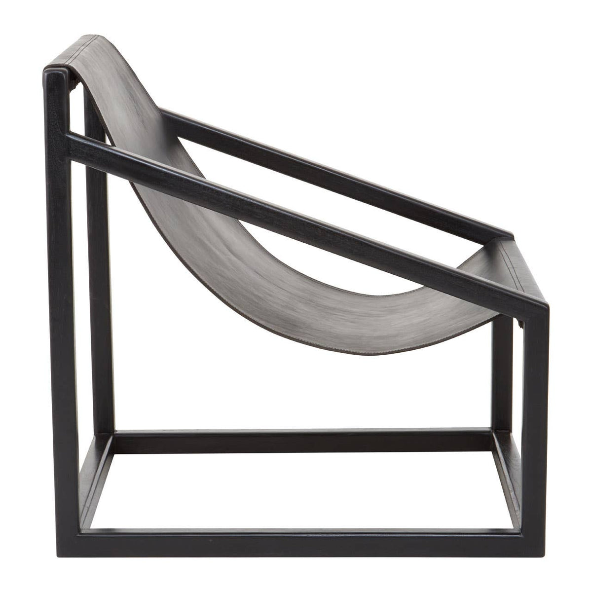 Kendari Black Cubic Frame Chair.