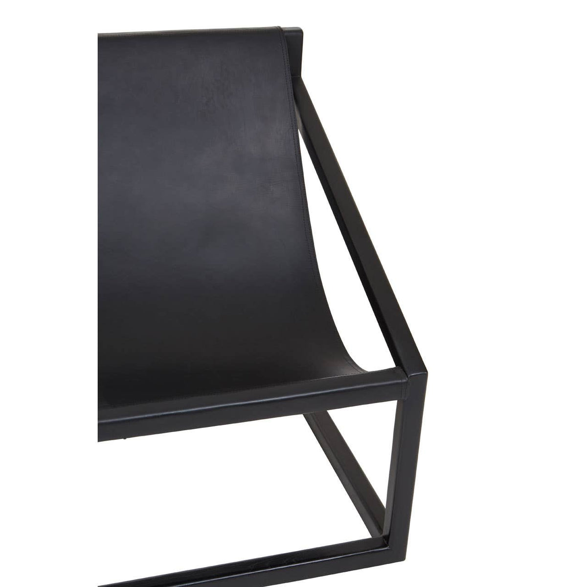 Kendari Black Cubic Frame Chair.