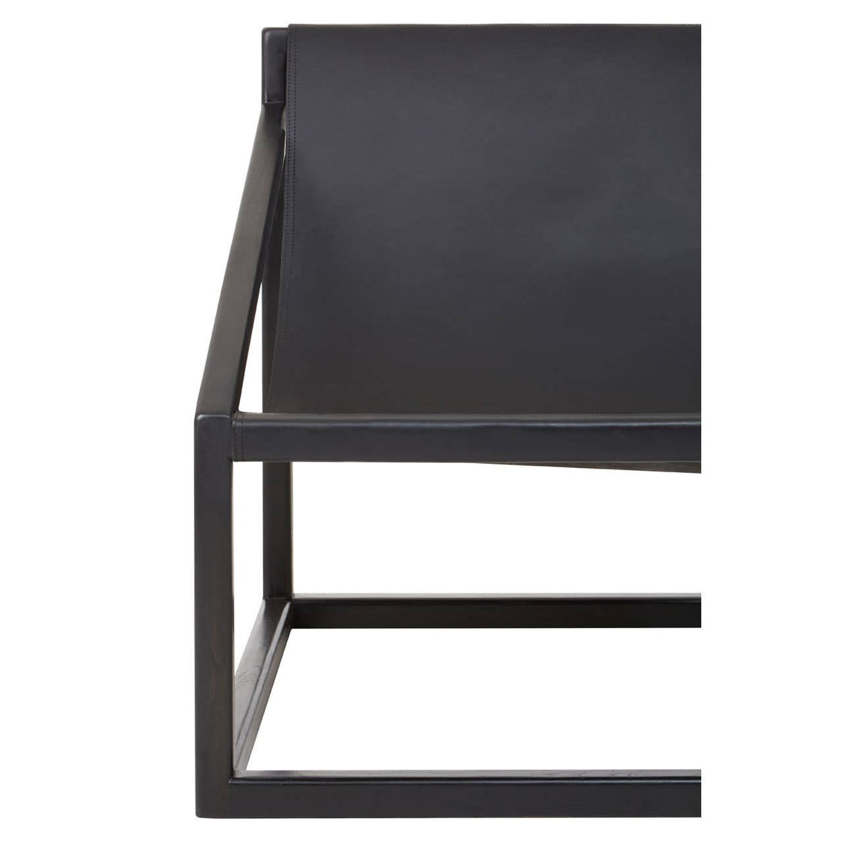 Kendari Black Cubic Frame Chair.