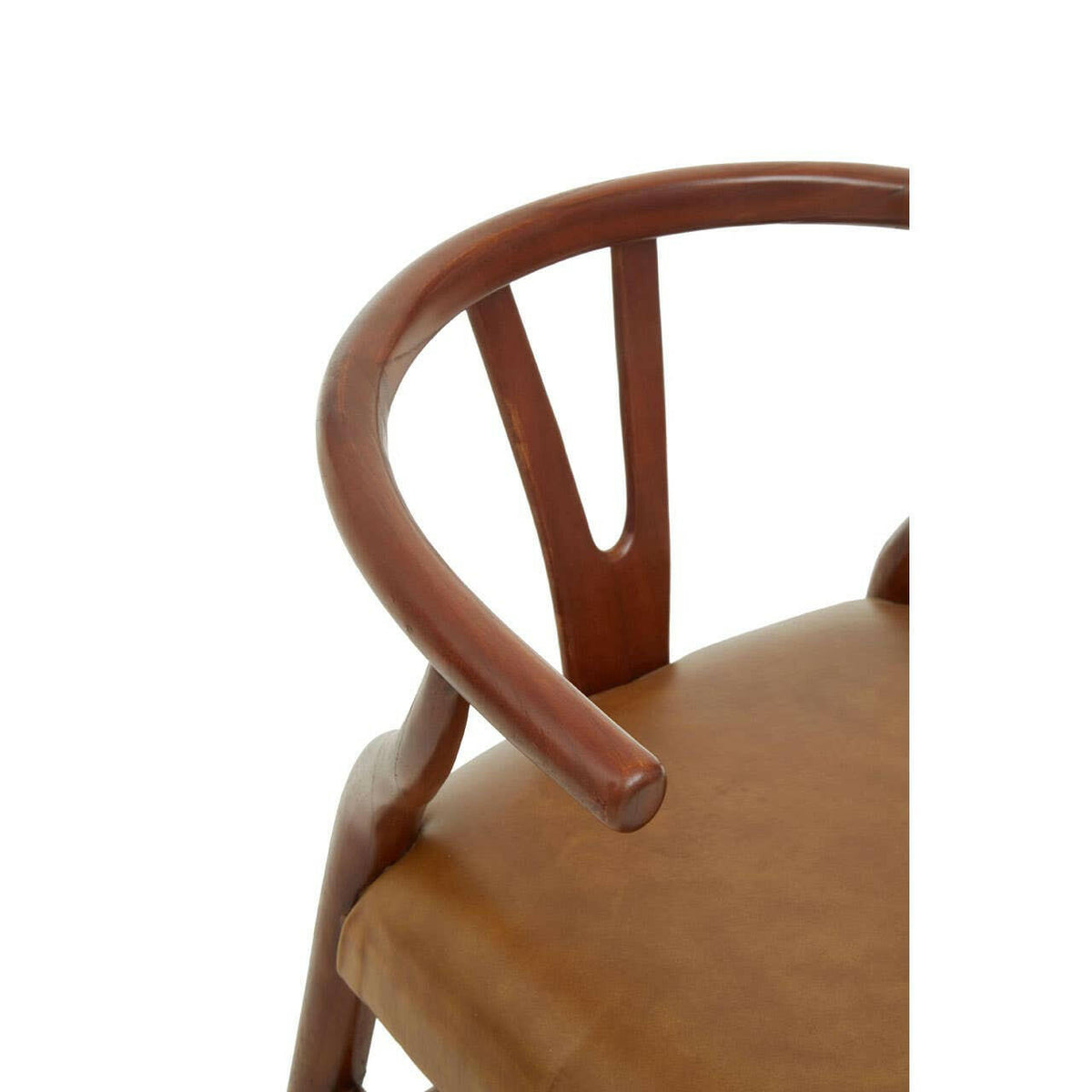 Kendari Cow Camel Leather Chair.