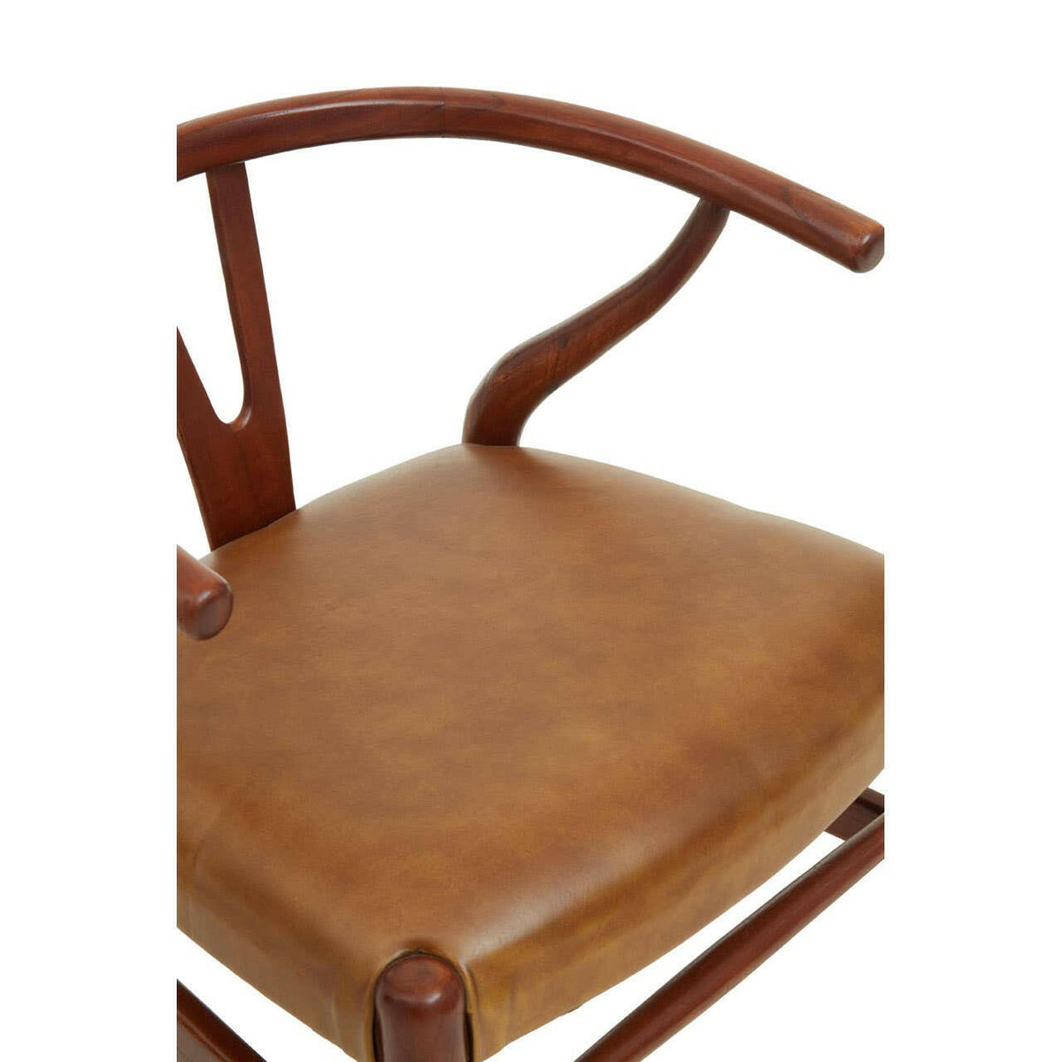 Kendari Cow Camel Leather Chair.