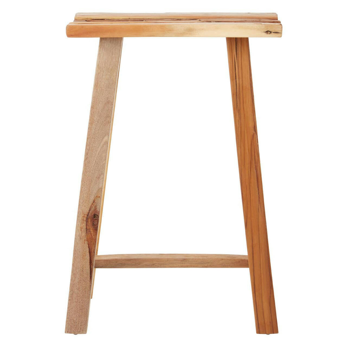 Kendari Teak Wood Stool.