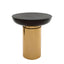Kensington Townhouse Black And Gold Side Table.