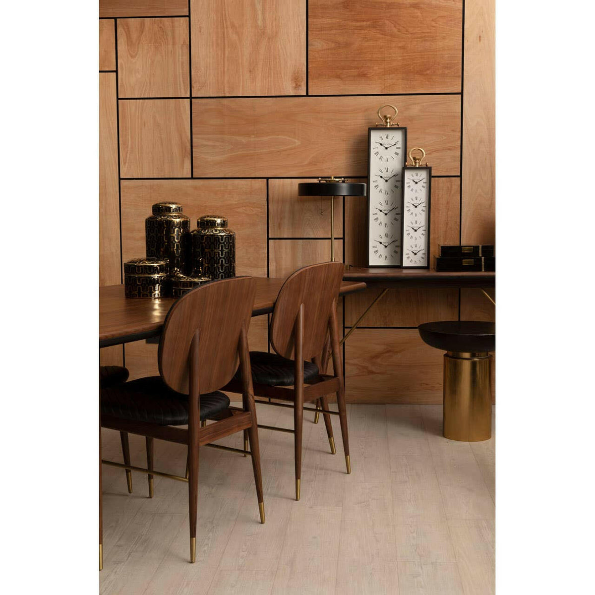 Kensington Townhouse Black And Gold Side Table.