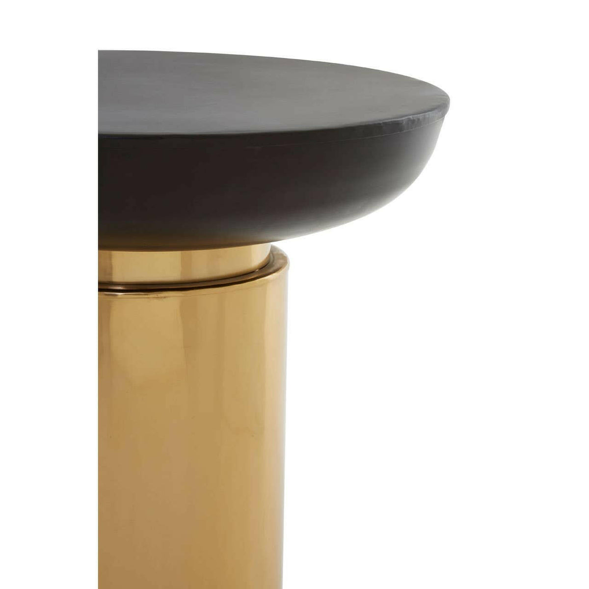 Kensington Townhouse Black And Gold Side Table.
