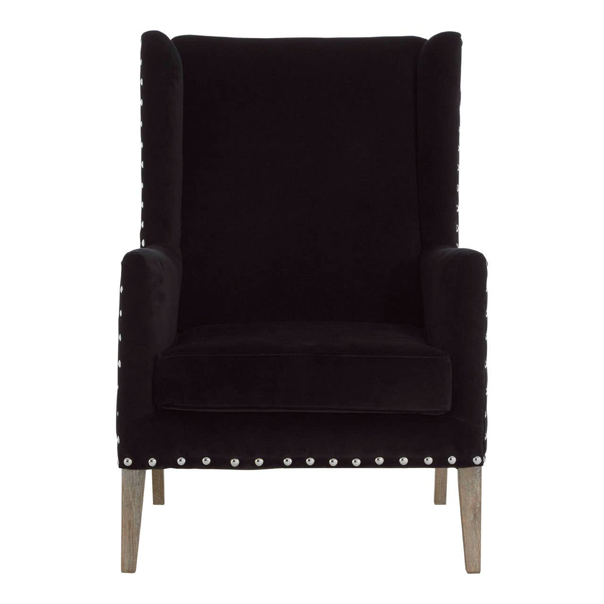 Kensington Townhouse Black Armchair.