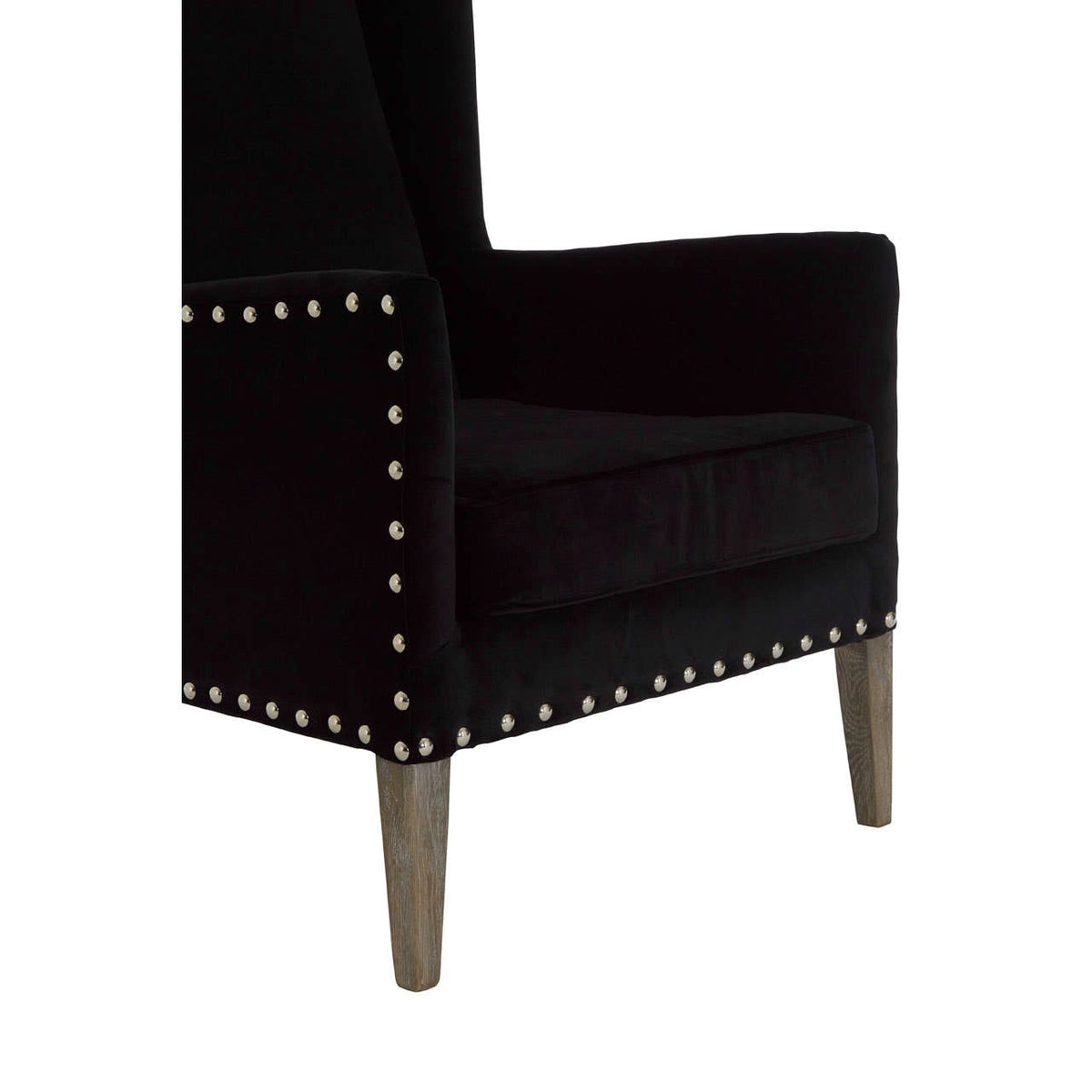 Kensington Townhouse Black Armchair.