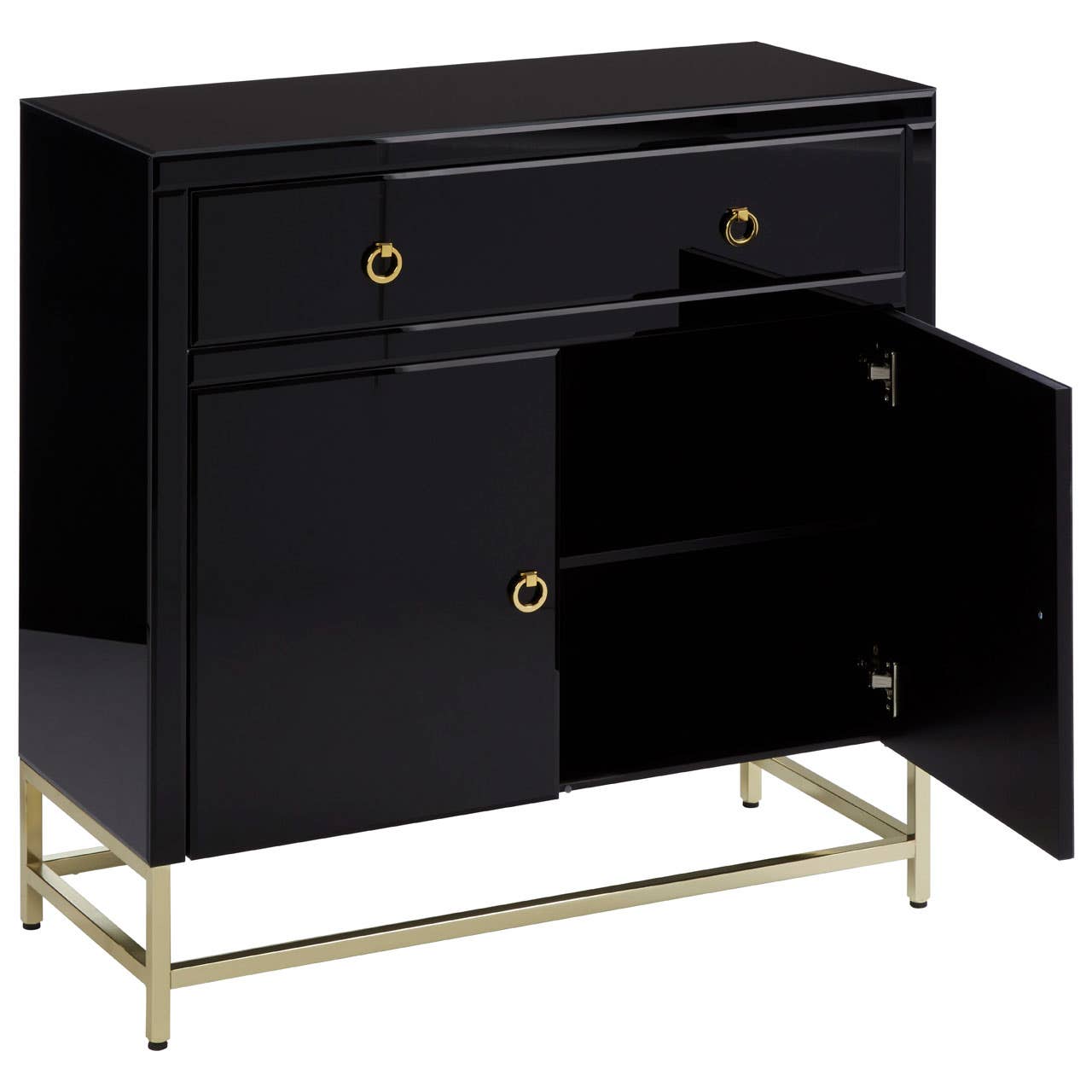 Noosa & Co. Living Kensington Townhouse Black Cabinet House of Isabella UK