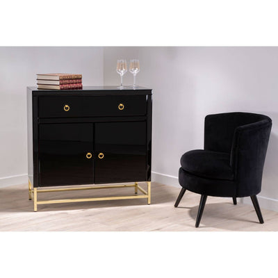 Noosa & Co. Living Kensington Townhouse Black Cabinet House of Isabella UK