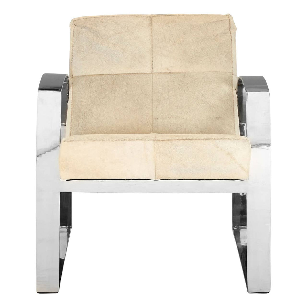 Kensington Townhouse Chair With Steel Legs.