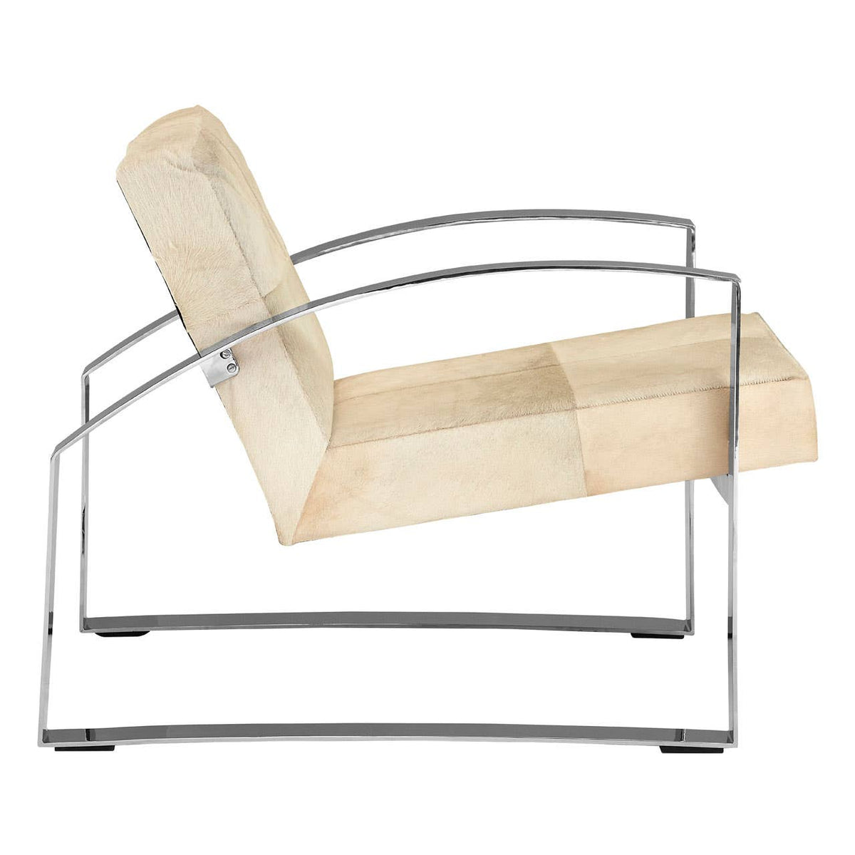 Kensington Townhouse Chair With Steel Legs.