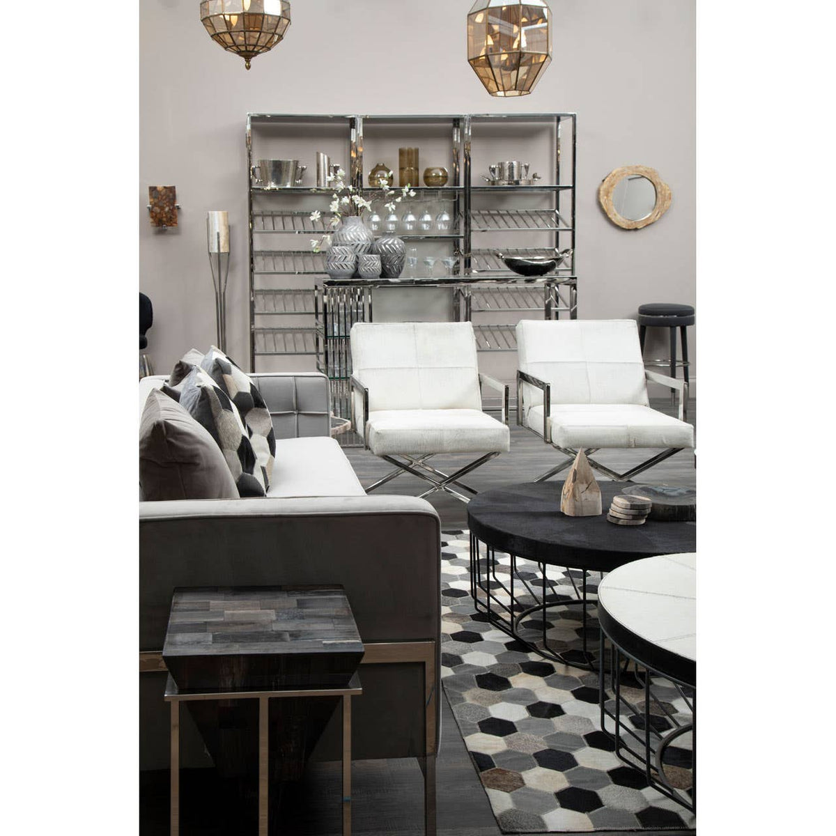 Kensington Townhouse Genuine Leather Chair.