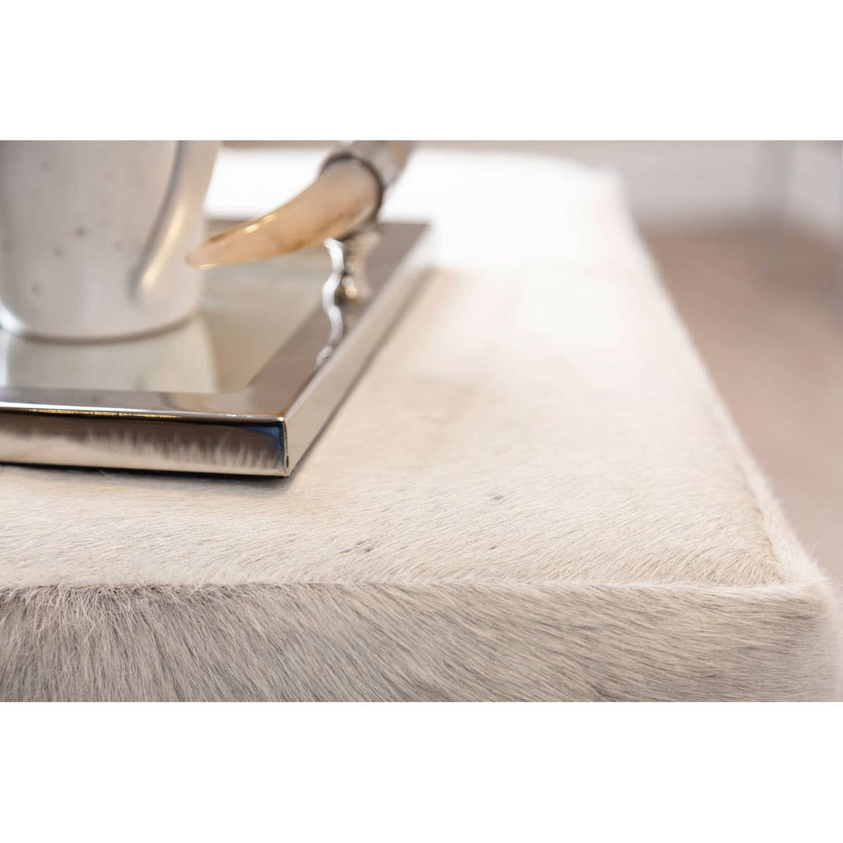 Kensington Townhouse Leather Bench.