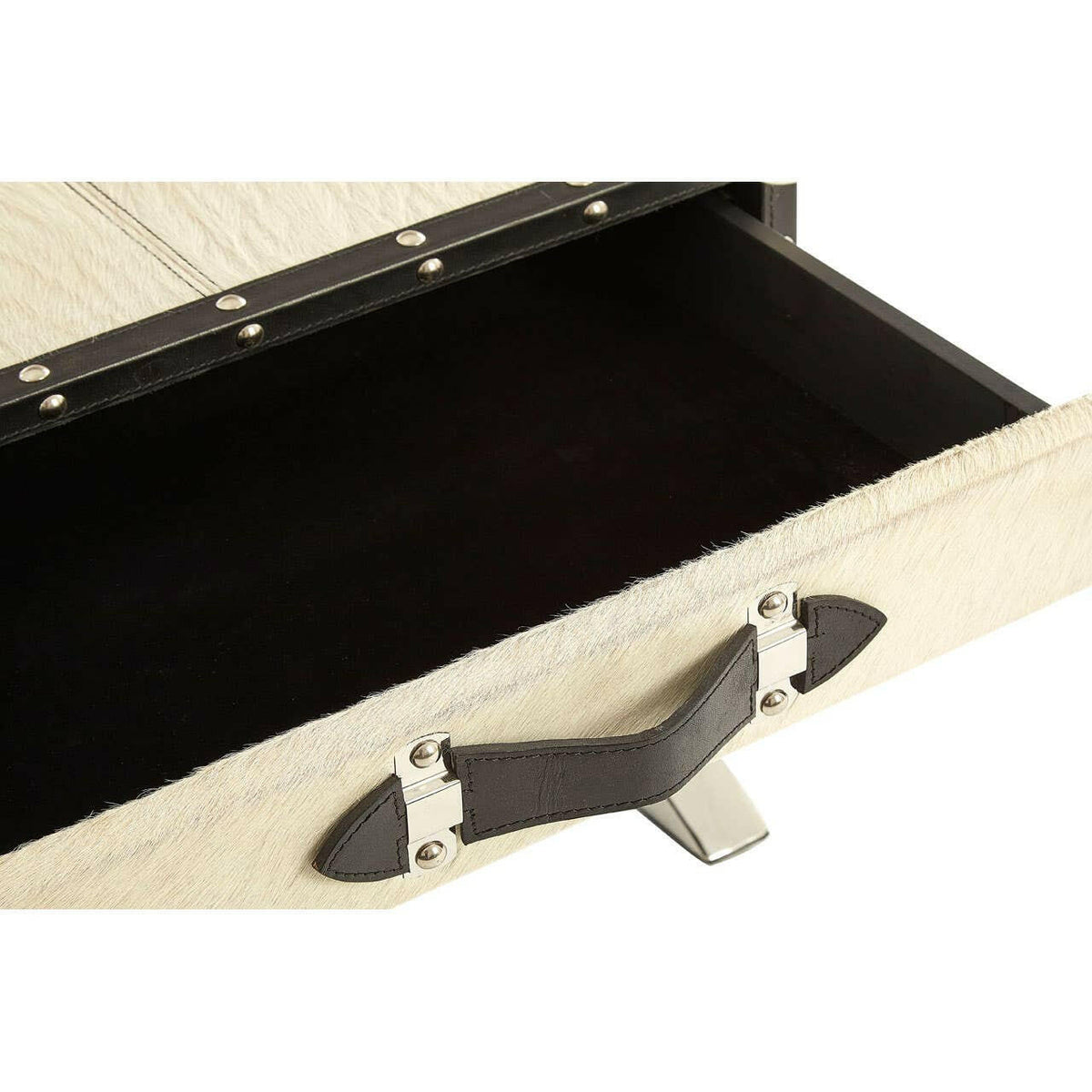 Kensington Townhouse Leather End Table.