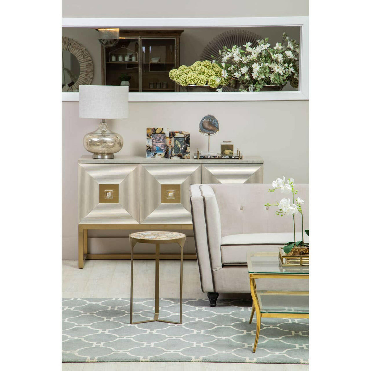 Kensington Townhouse Small Hand Tufted Rug.